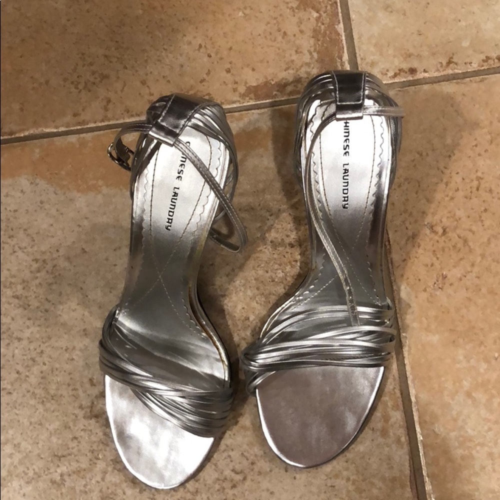 Chinese Laundry Silver heels